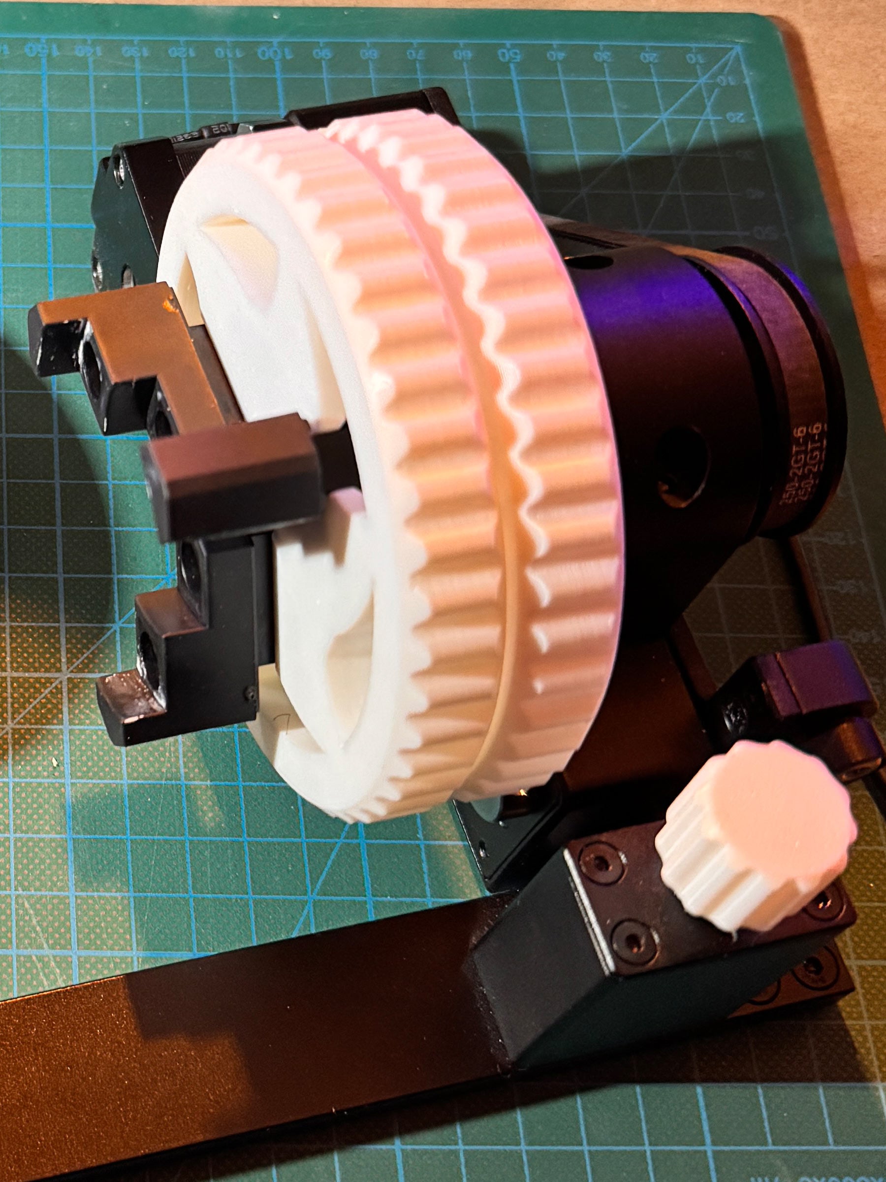 Download - XTool RA2 Rotary Jig - Fixierring und Anschlagring - STL