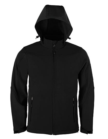 Softshell-Jacke Herren Hooded Soft-Shell