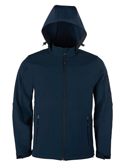 Softshell-Jacke Herren Hooded Soft-Shell