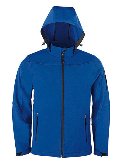 Softshell-Jacke Herren Hooded Soft-Shell