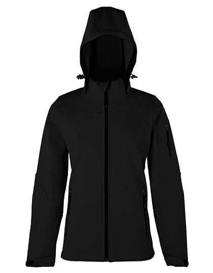 Softshell-Jacke Damen Hooded Soft-Shell