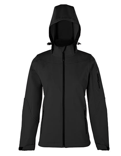 Softshell-Jacke Damen Hooded Soft-Shell