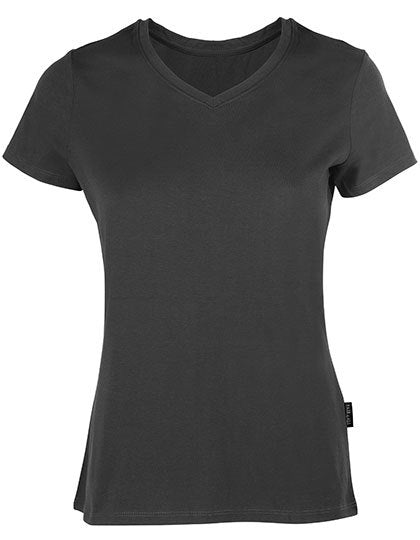 T-Shirt V-Ausschnitt Damen Premium Plus