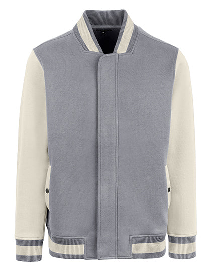 College-Jacke Herren Premium College - Stone