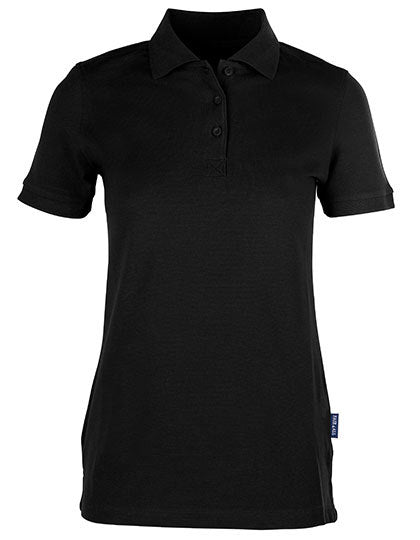 Poloshirt Damen Heavy Stretch - Black