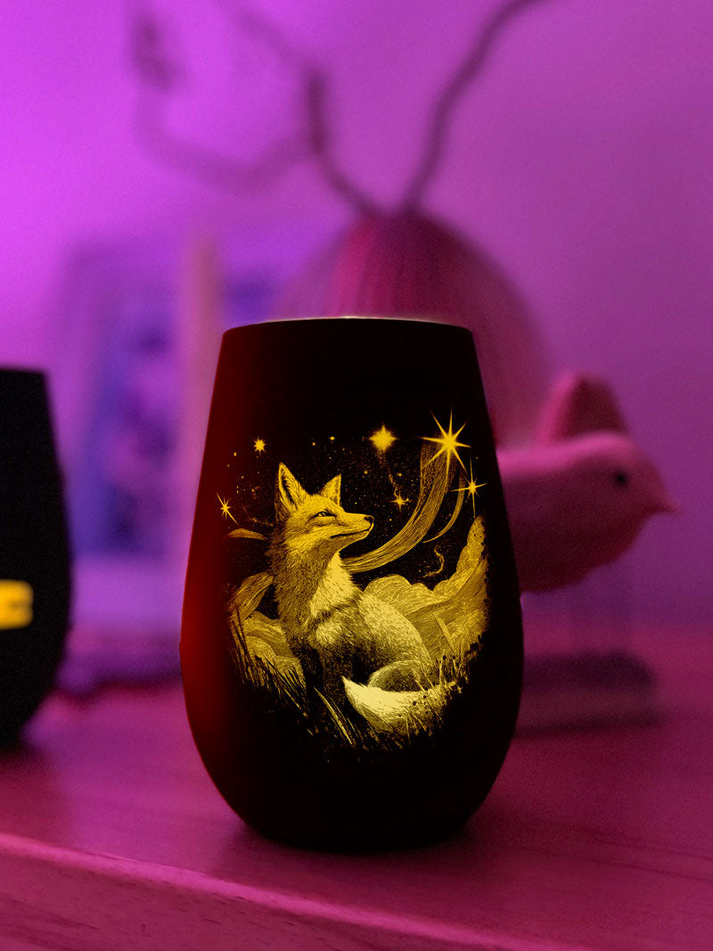 Windlicht - Krafttiere - Fuchs