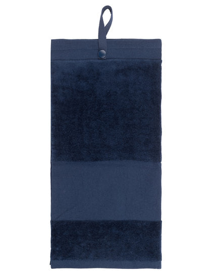 Deluxe-Velours Golfhandtuch