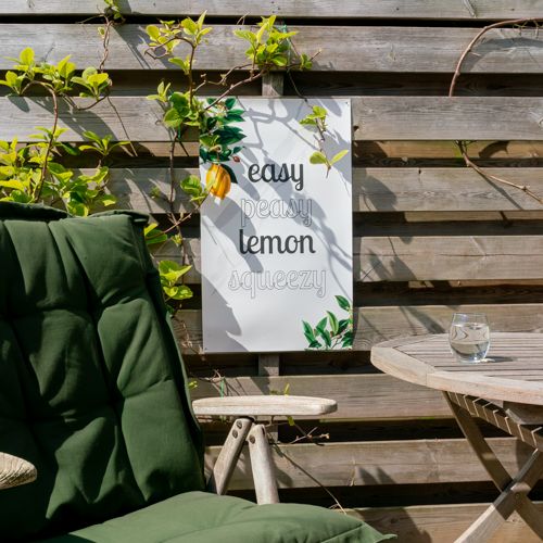 Garten-Poster – wetterfest 5