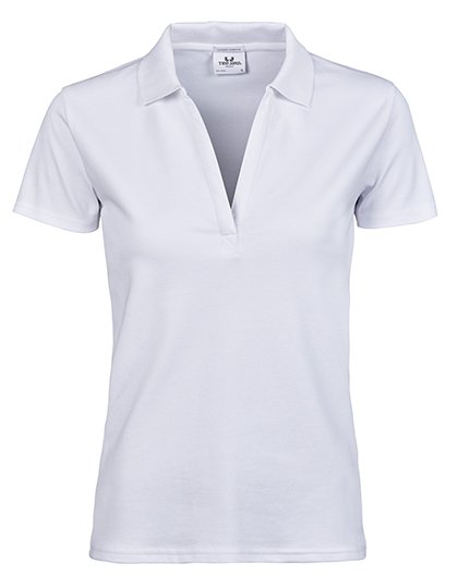 Tee Jays Luxury Stretch V-Neck Polo Damen