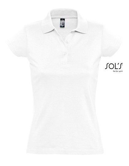 SOL'S Jersey Polo Shirt Prescott Damen – L534