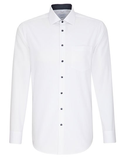 Seidensticker Shirt Poplin Regular Fit Long Sleeve Herren