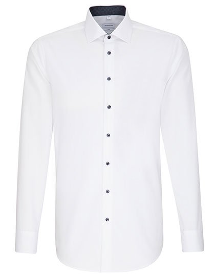 Seidensticker Shirt Poplin Slim Fit Long Sleeve Herren