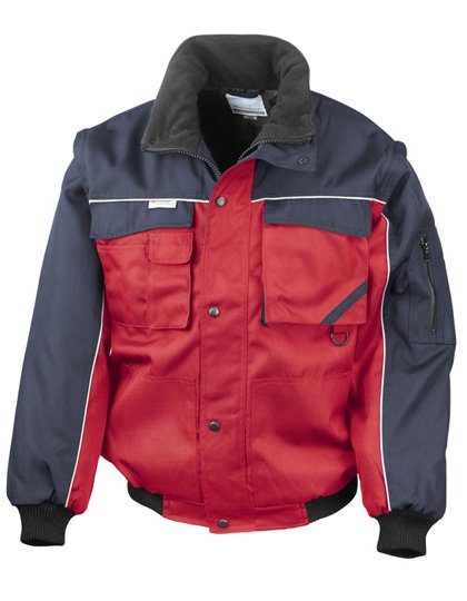 Result Workguard Zip Sleeve Heavy Duty Jacket Herren