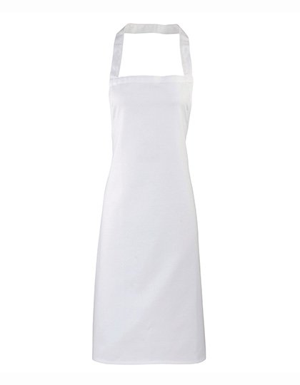 Premier Workwear Organic Cotton Bib Apron (No Pocket) – PW102