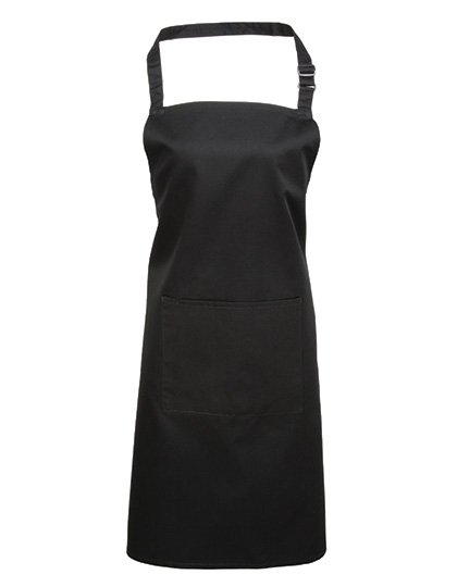 Premier Workwear Colours Collection Bib Apron With Pocket – PW154