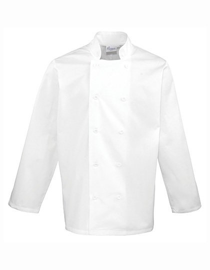 Premier Workwear Long Sleeve Chef's Jacket – PW657