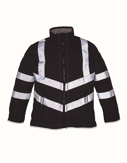 YOKO Hi-Vis Kensington Jacket With Fleece Lining Herren – YK706