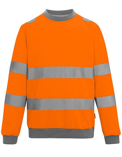 Regatta High Visibility Hi-Vis Pro Contract Crew Neck Sweatshirt Herren – RG8130
