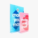 Kartenhalter Acryl