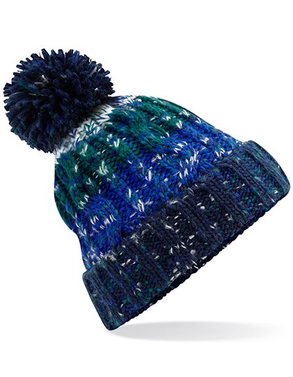 Beechfield Corkscrew Pom Pom Beanie – CB486