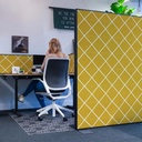 AcousticPro® Trennwand mit Druck
