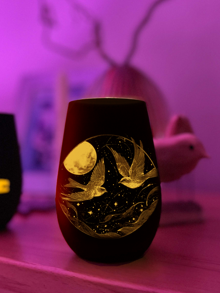 LiebLicht – Traumvögel „Mondflug"