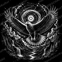 LaserArt – Krafttier Adler „Himmelsauge“