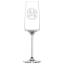 Bellagio Sektglas – mit Gravur (Klassik)