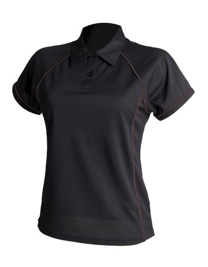 Finden & Hales Piped Performance Polo Damen – FH371