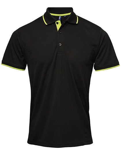 Premier Workwear Contrast Coolchecker® Polo Herren – PW618