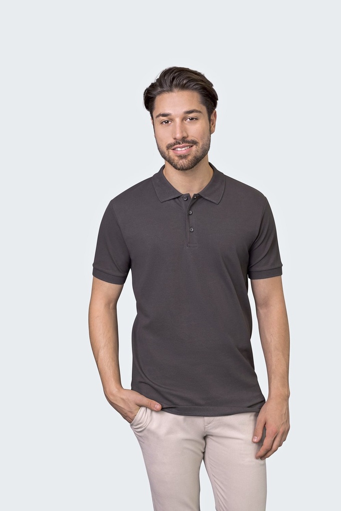 HRM Luxury Stretch Polo Herren
