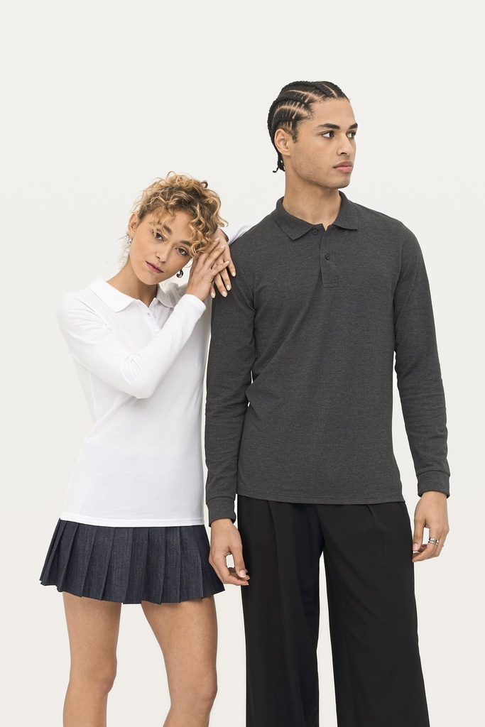 SOL'S Long-Sleeve Piqué Polo Shirt Perfect Herren