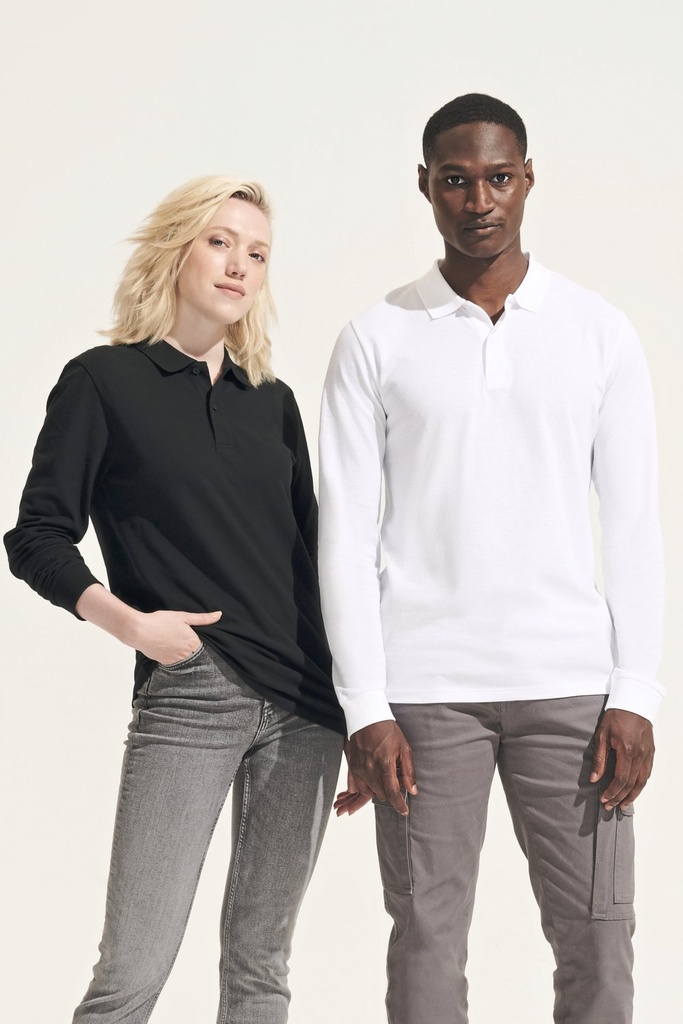 SOL'S Long Sleeve Polo Shirt Planet Unisex