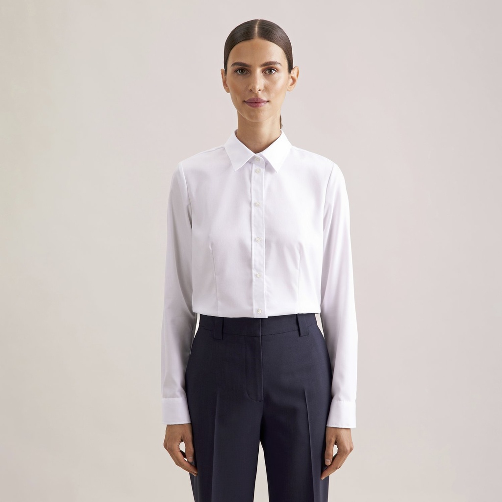 Seidensticker Blouse Regular Fit Fine Twill Longsleeve Damen – SN080661