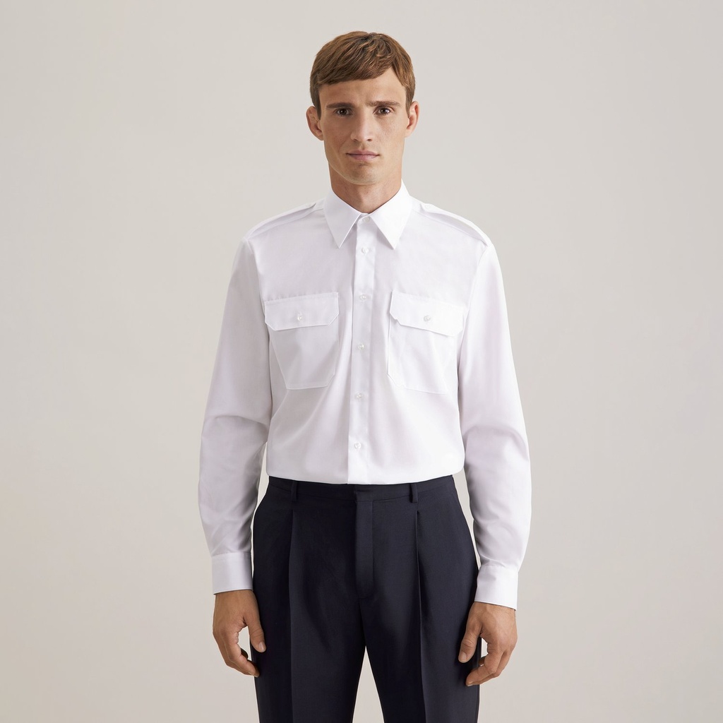 Seidensticker Pilot Shirt Regular Longsleeve Herren