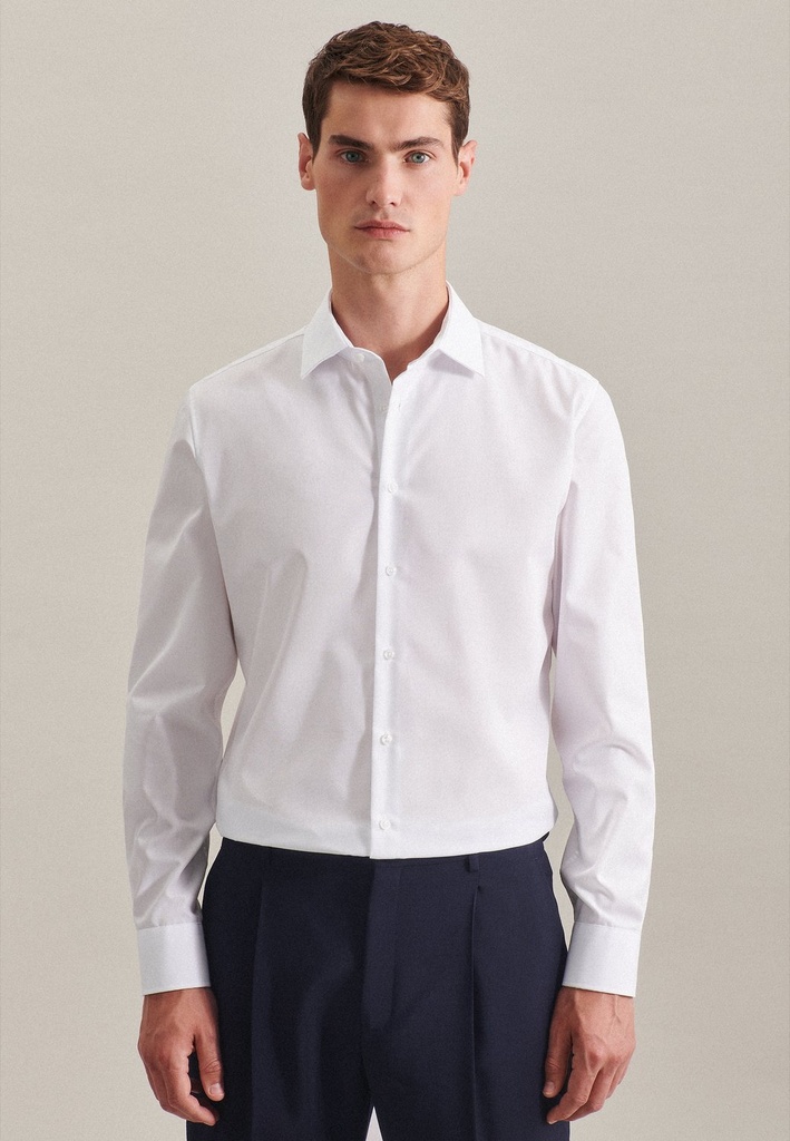 Seidensticker Shirt Shaped Fit Oxford Longsleeve Herren
