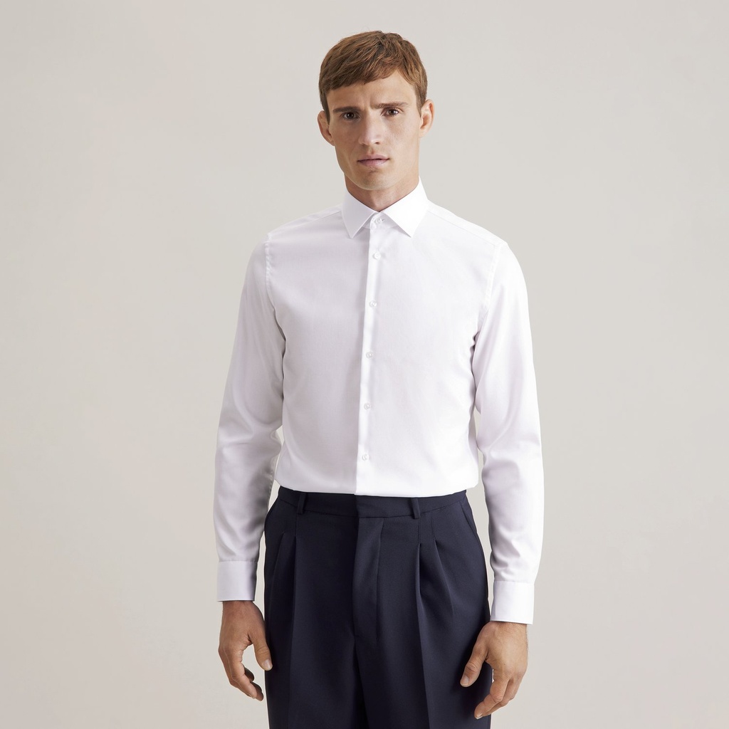 Seidensticker Shirt Slim Fit Fine Twill Longsleeve Herren