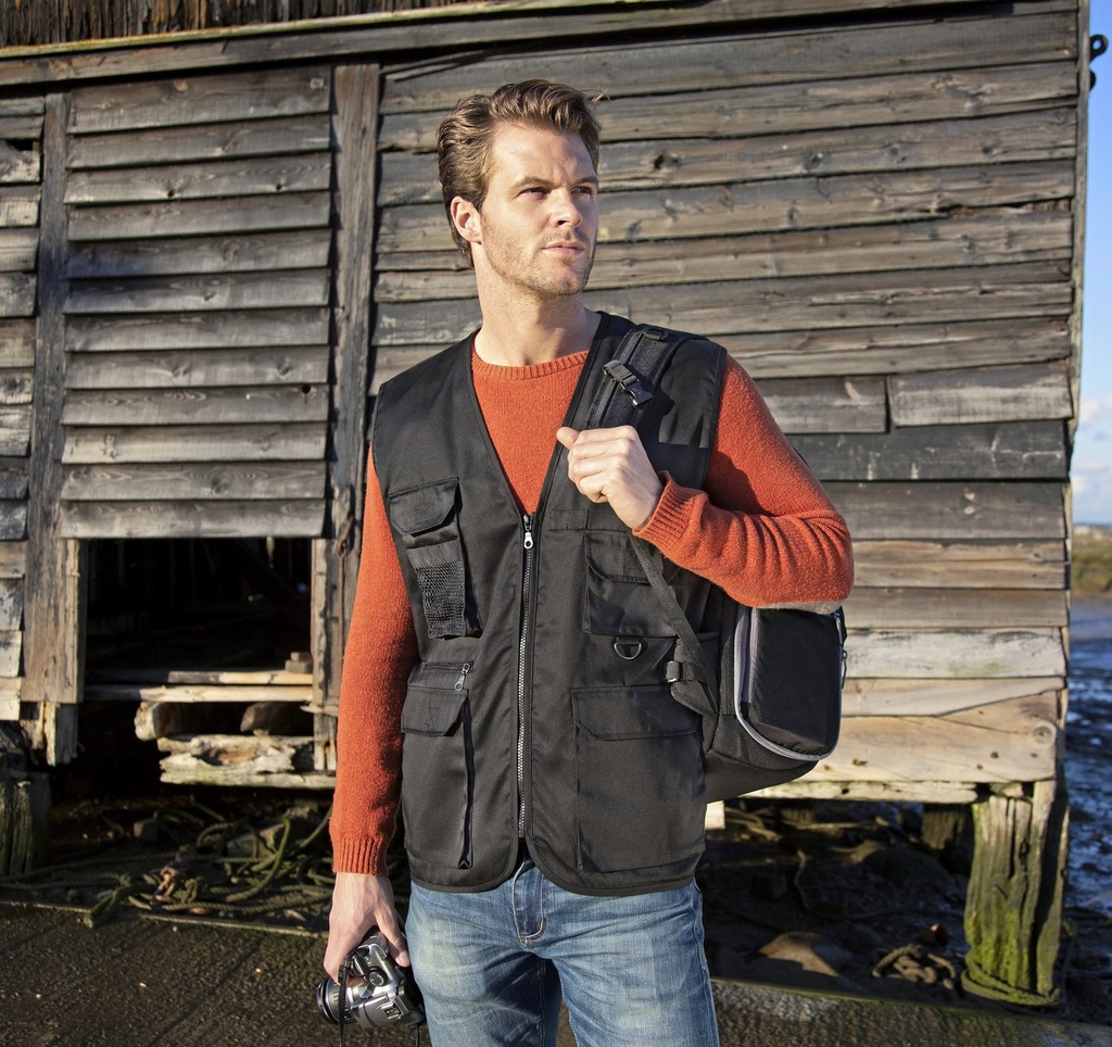 Result Workguard Safari Waistcoat Herren