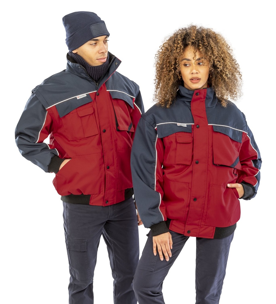 Result Workguard Zip Sleeve Heavy Duty Jacket Herren