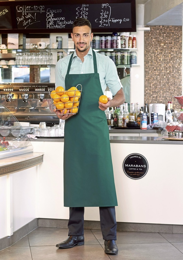 CG Workwear Bib Apron Verona 110 x 75 cm