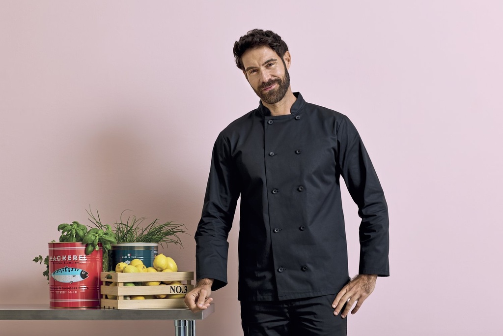 Premier Workwear Long Sleeve Chef's Jacket