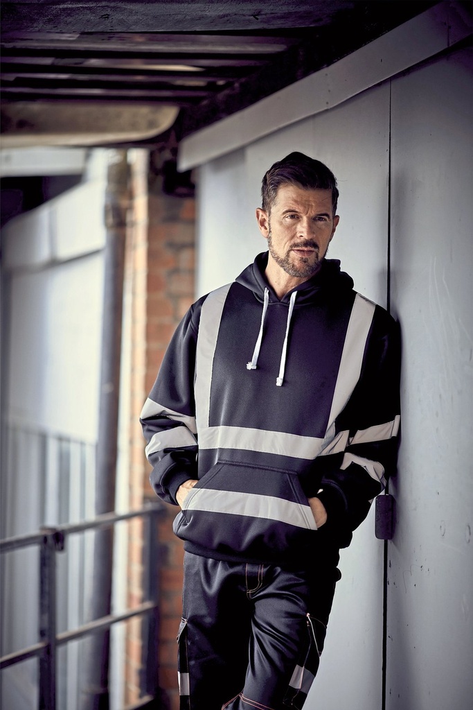 YOKO Hi-Vis Pull-Over Hoodie Herren