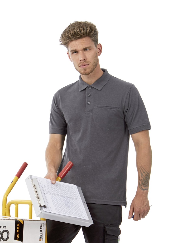 B&C BE INSPIRED Energy Pro Polo Herren