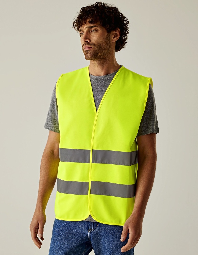 Regatta High Visibility Essential Hi-Vis Easy Print Vest Herren – RG2550