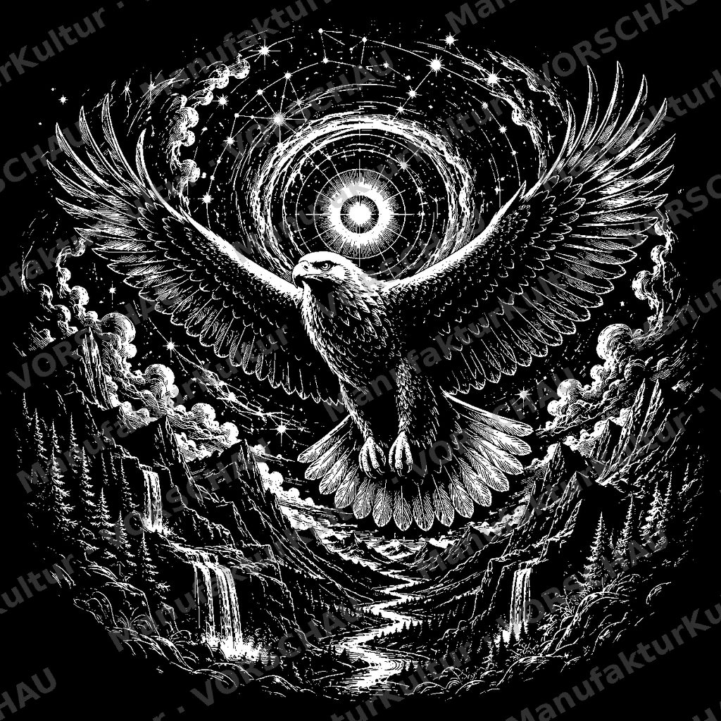 LaserArt – Krafttier Adler „Himmelsauge“