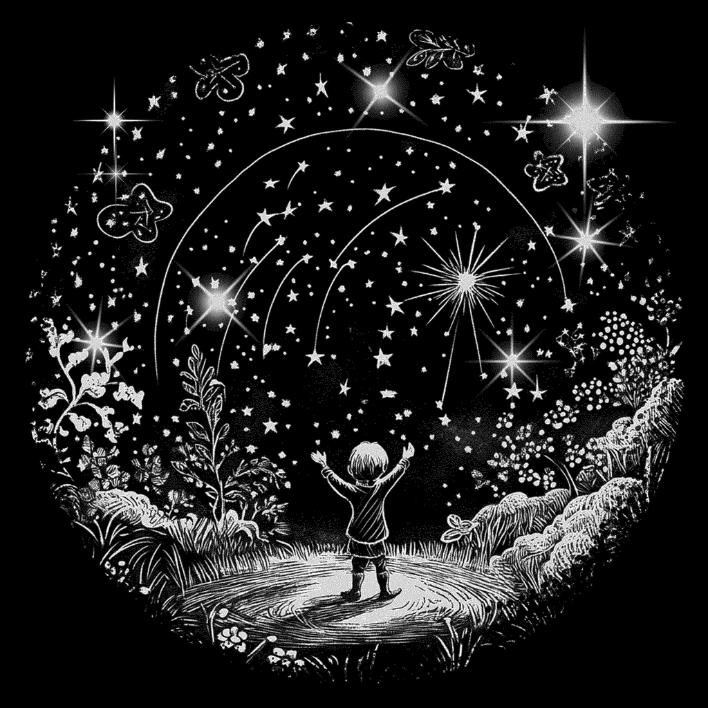LaserArt – Sterntaler „Sternenwunder“