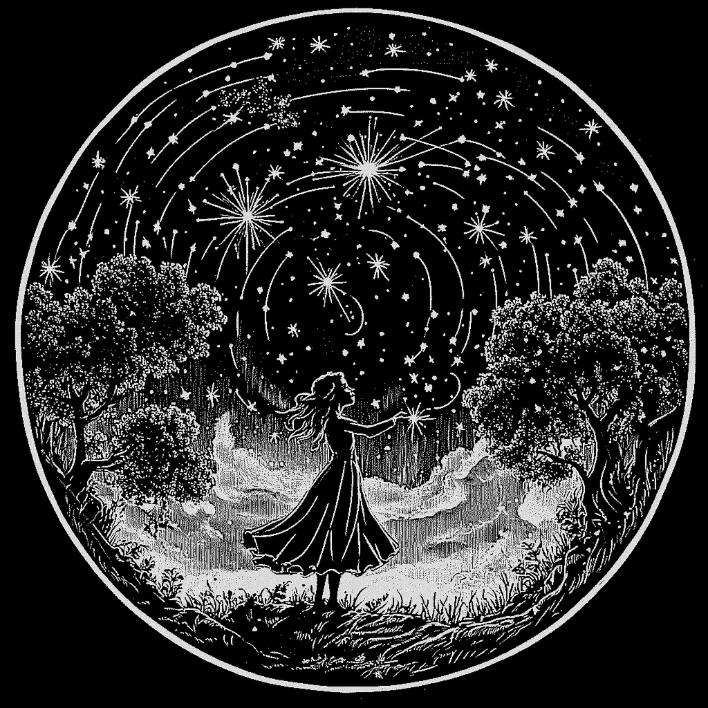 LaserArt – Sterntaler „Sternentanz“