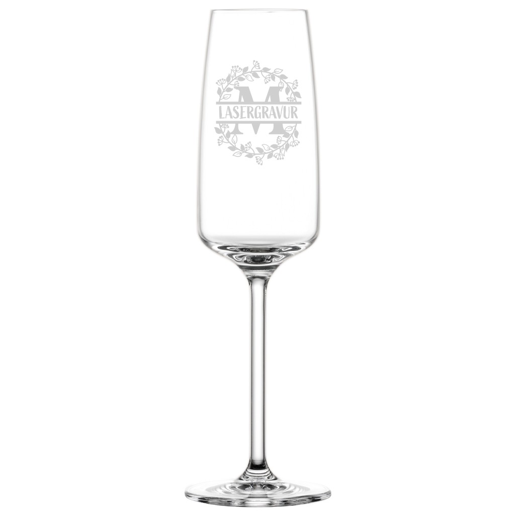 [MK-GL-BELLAGIO-SEKT] Bellagio Sektglas – mit Gravur (Klassik)