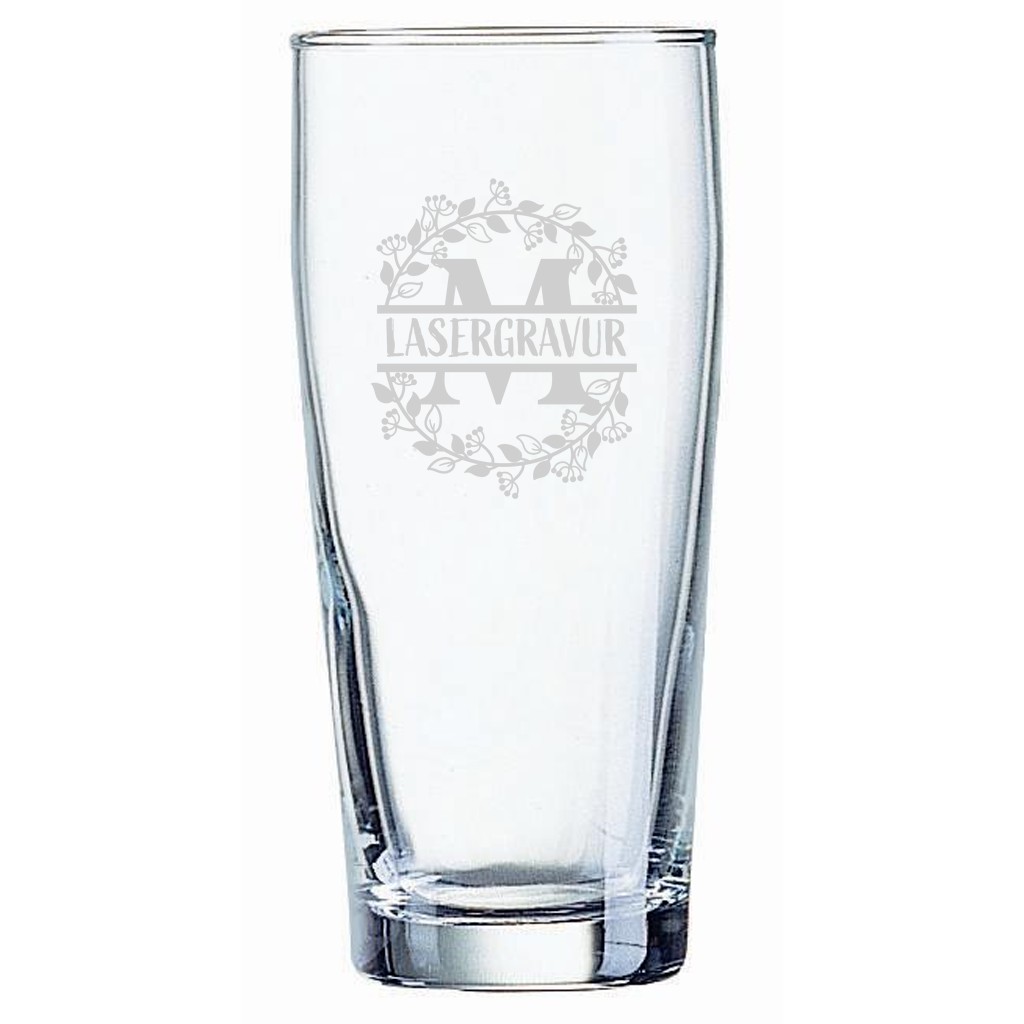 [MK-GL-WILLI-05] Willibecher 0,5 l (Helles) – mit Gravur
