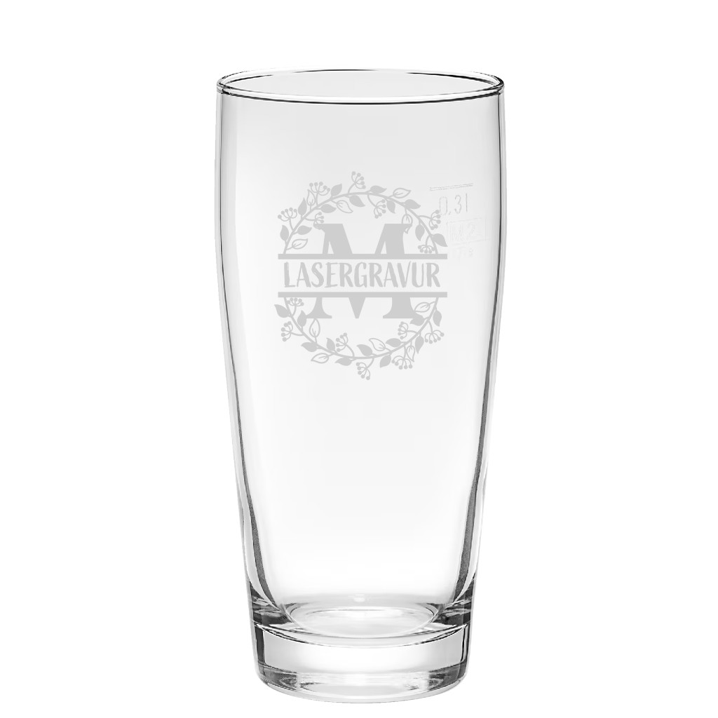 [MK-GL-WILLI-03] Willibecher 0,3 l (Helles) – mit Gravur